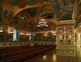 Грановитая палата Moskauer Kremlin, Thronhalle Ivans des Schrecklichen