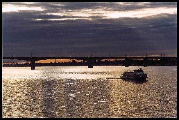 Закат на Каме (Der Sonnenuntergang am Kama)